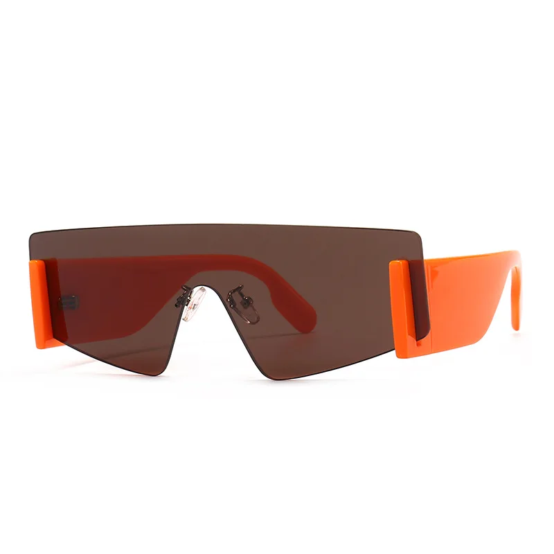 Factory Big Frame Sun Glasses Fashionable Men Women Rimless Shades One Piece Lens Personality UV 400 Sunglasses
Factory Big Frame Sun Glasses Fashionable Men Women Rimless Shades One Piece Lens Personality UV 400 Sunglasses