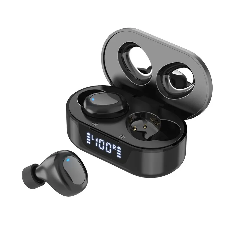 2020 Digital Display Headset TW16 wireless Headset, True Wireless Earbuds, TWS Stereo Headset Charging Box, Black white
2020 Digital Display Headset TW16 wireless Headset, True Wireless Earbuds, TWS Stereo Headset Charging Box, Black white