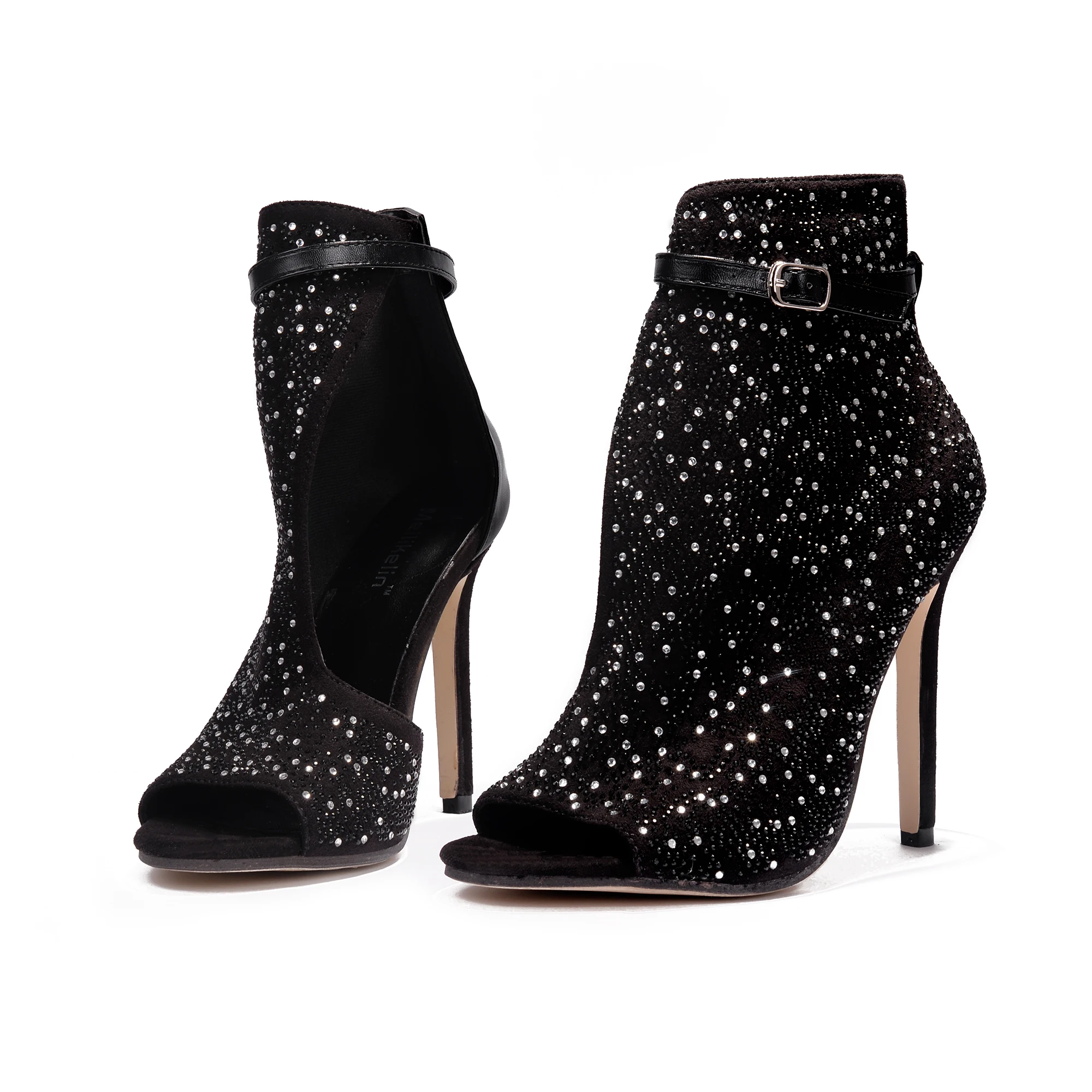 101874 Latest New Design Custom Ladies Elegant Glitter Sexy High Heels Boots Shoes for Women Black
101874 Latest New Design Custom Ladies Elegant Glitter Sexy High Heels Boots Shoes for Women Black