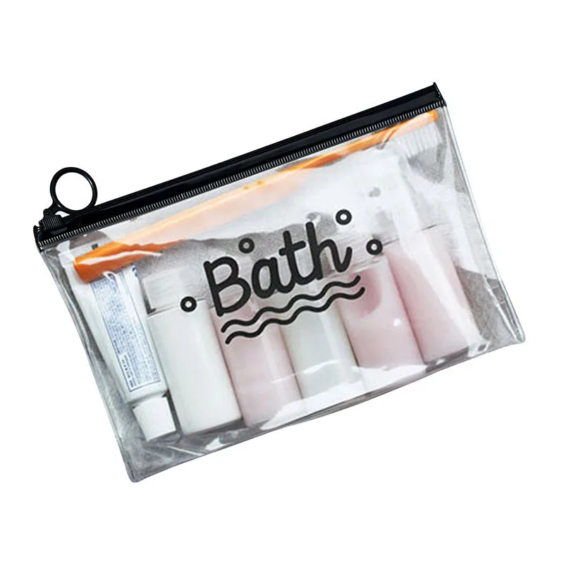 PVC Trousse de maquillage Skin Care Products Cosmetics Bathroom Daily Necessities Transparent Bottled Storage Bags Cosmetic Bags
PVC Trousse de maquillage Skin Care Products Cosmetics Bathroom Daily Necessities Transparent Bottled Storage Bags Cosmetic Bags