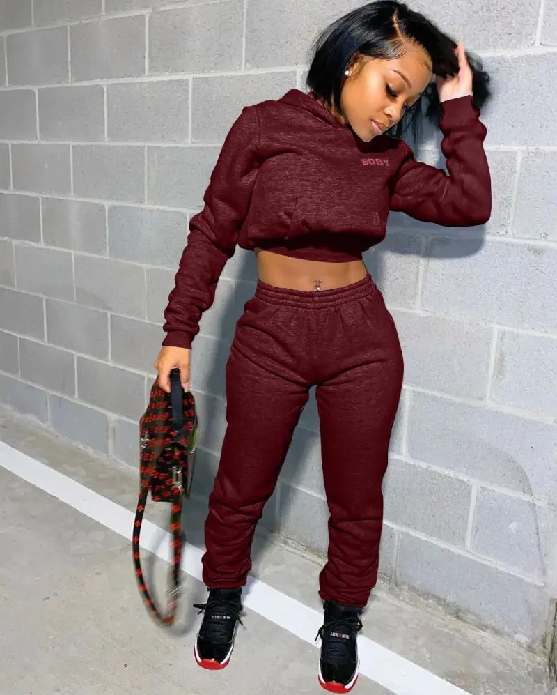Autumn and winter women's Amazon AliExpress hot sale solid color hoodie sweater sports letter suit ladies two piece set, White, pink, yellow, orange, red, gray, black, coffee, blue-gray
Autumn and winter women's Amazon AliExpress hot sale solid color hoodie sweater sports letter suit ladies two piece set, White, pink, yellow, orange, red, gray, black, coffee, blue-gray