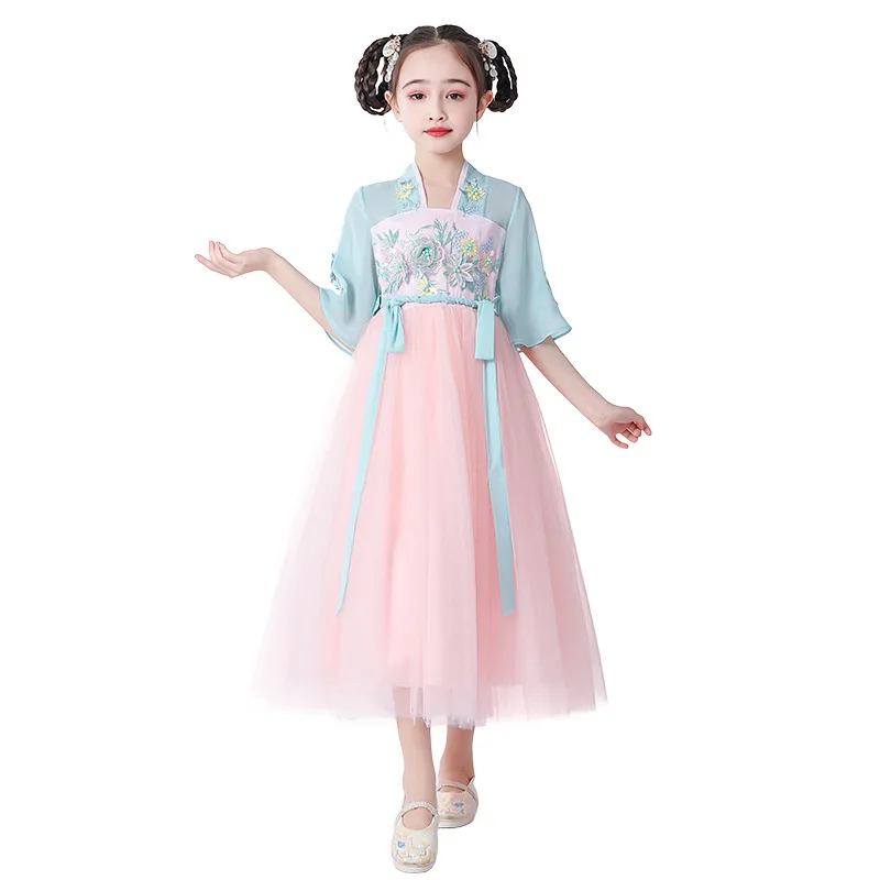 Wholesale Price Long Sleeveless Chinese Style Chiffon Popular Flower Girls' dresses, Picture shows
Wholesale Price Long Sleeveless Chinese Style Chiffon Popular Flower Girls' dresses, Picture shows