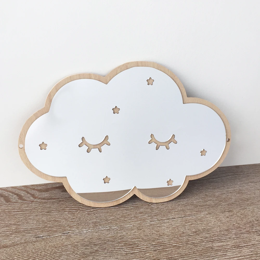 Funlife factory direct North Europe INS style 3D acrylic Cloud decoration dressing hanging mirror for girl's room decoration
Funlife factory direct North Europe INS style 3D acrylic Cloud decoration dressing hanging mirror for girl's room decoration
