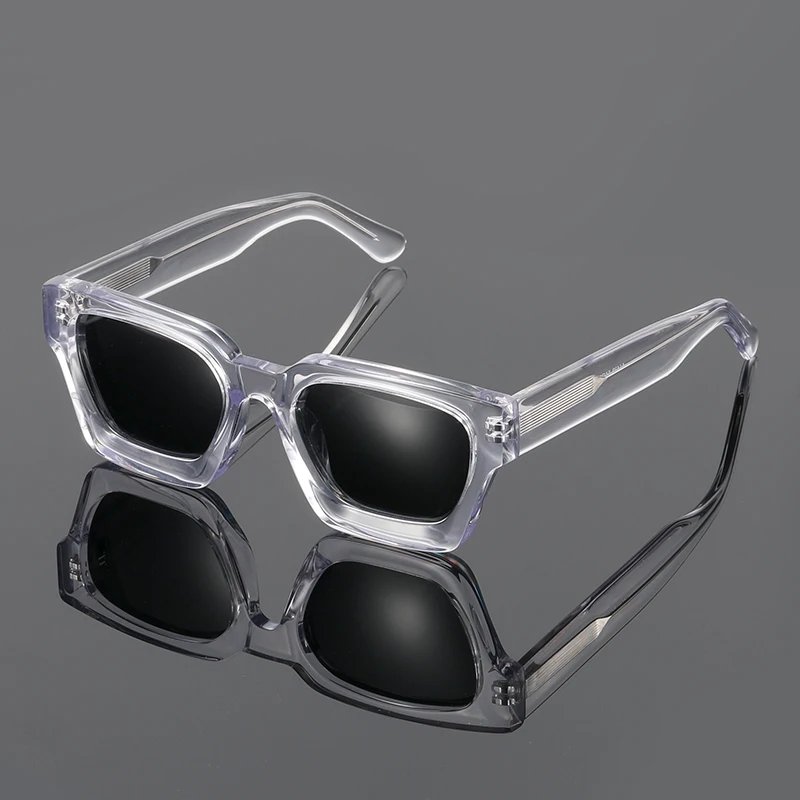 New Top Quality Acetate Square Sunglass Luxury Fashion Custom Logo Retro Mens Sun Glasses Man Women Acetate Polarized Sunglasses
New Top Quality Acetate Square Sunglass Luxury Fashion Custom Logo Retro Mens Sun Glasses Man Women Acetate Polarized Sunglasses