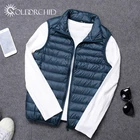 Winter Puffer 100% Nylon Solid Color Plus Size Duck Price Waistcoat Down Vest