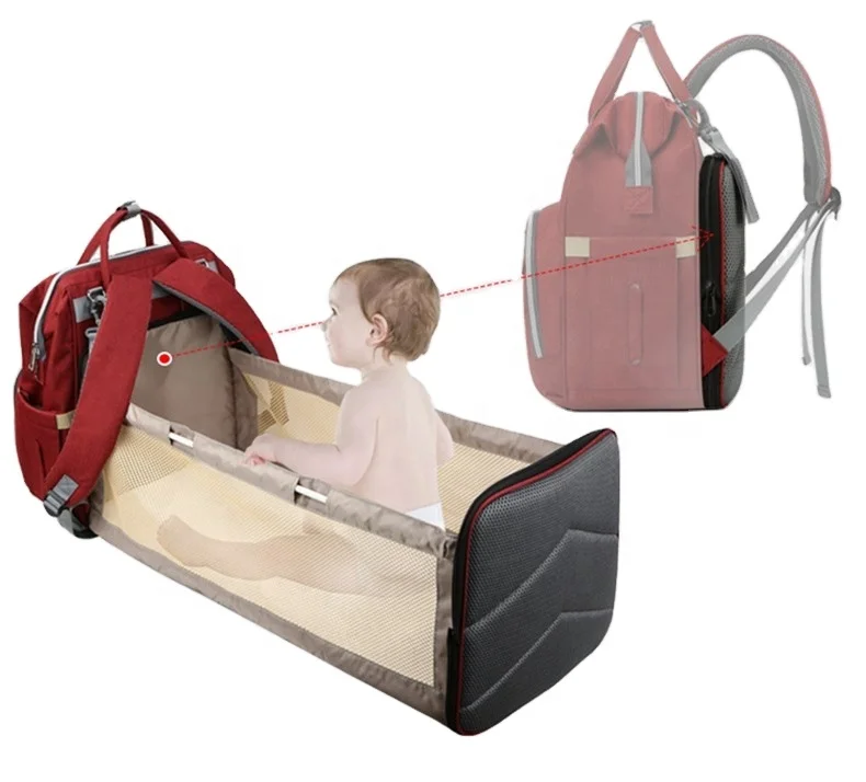 2021 Upgraded foldable portable Mommy bag shopping large capacity crib type mother and baby bag
2021 Upgraded foldable portable Mommy bag shopping large capacity crib type mother and baby bag