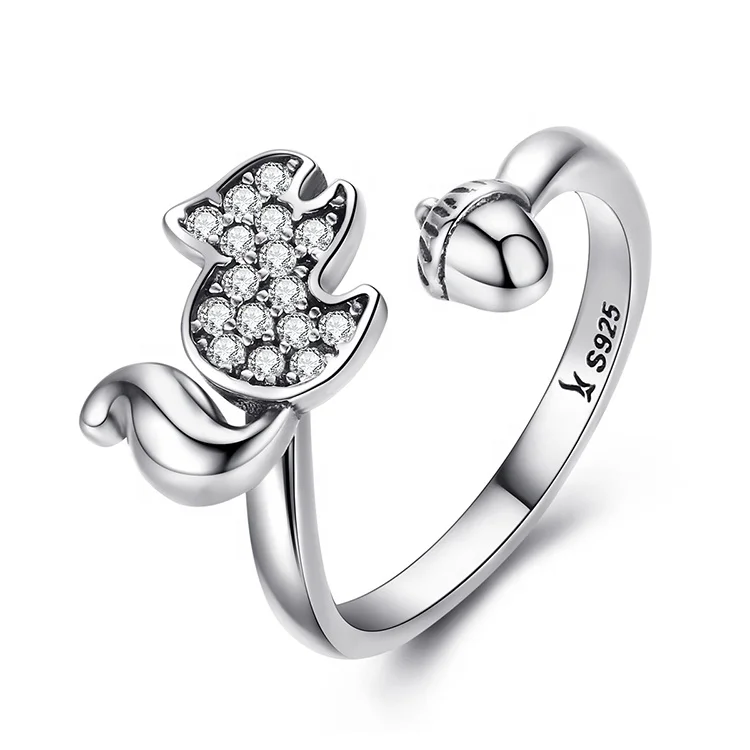 amazon products Cute Squirrel Fun Zircon Pine Cone 925 Silver Kids Rings Jewelry For Girls
amazon products Cute Squirrel Fun Zircon Pine Cone 925 Silver Kids Rings Jewelry For Girls