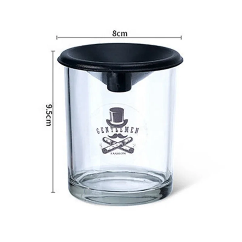 Detachable Covered Creative Ashtray, Transparent