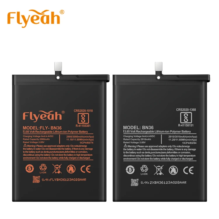 Manufacturer BN36 3300mAh capacity black phone li-ion battery for Xiaomi 6X MI A2 battery
Manufacturer BN36 3300mAh capacity black phone li-ion battery for Xiaomi 6X MI A2 battery