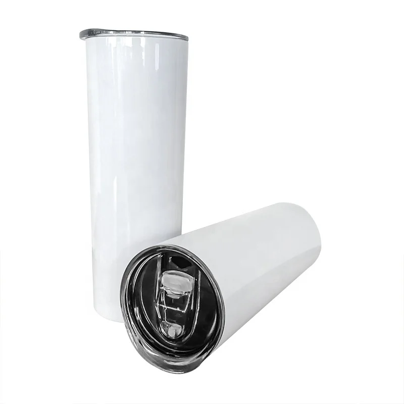 20oz Skinny White Straight Sublimation Blanks stainless steel tumbler 20oz With Straws and lid
20oz Skinny White Straight Sublimation Blanks stainless steel tumbler 20oz With Straws and lid