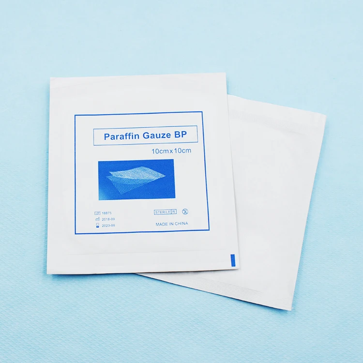 20cm paraffin impregnated gauze swab