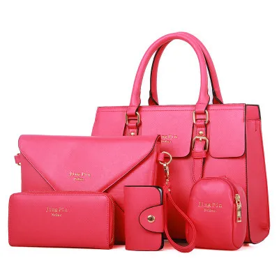 Fashion Vintage Style Large Capacity Five Pieces Set Multi-function Pu Ladies Hand Bags Handbags Set
Fashion Vintage Style Large Capacity Five Pieces Set Multi-function Pu Ladies Hand Bags Handbags Set