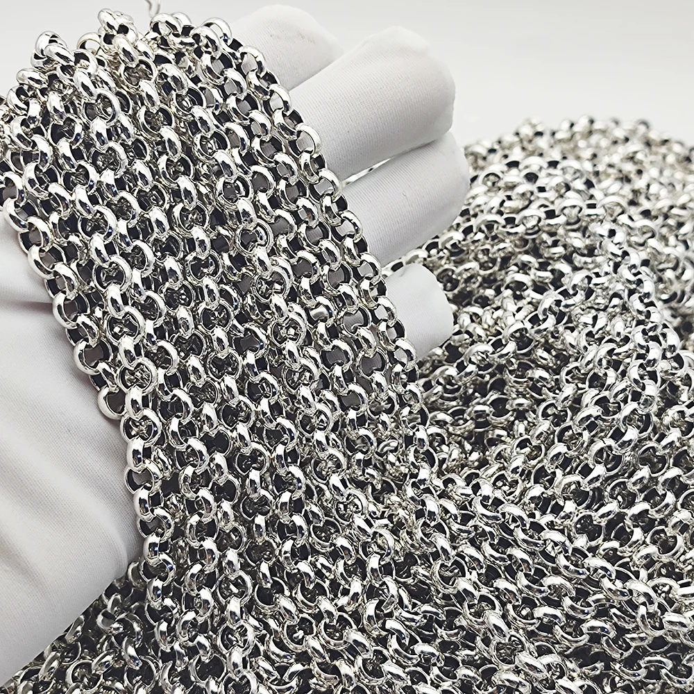 Fine 925 sterling silver jewelry men 7.5mm rolo chain roll necklace for diy jewelry making
Fine 925 sterling silver jewelry men 7.5mm rolo chain roll necklace for diy jewelry making