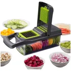 Multifunctional Mandoline Vegetable Fruit Cube Cutter Slicer Salad Onion Chopper Dicer