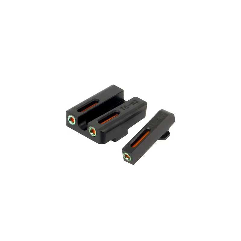 Real red fiber optic sights tactical air soft pistol gun accessories for outdoor hunting, Black
Real red fiber optic sights tactical air soft pistol gun accessories for outdoor hunting, Black