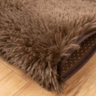 China carpet factory modern fluffy mat living room plush carpet