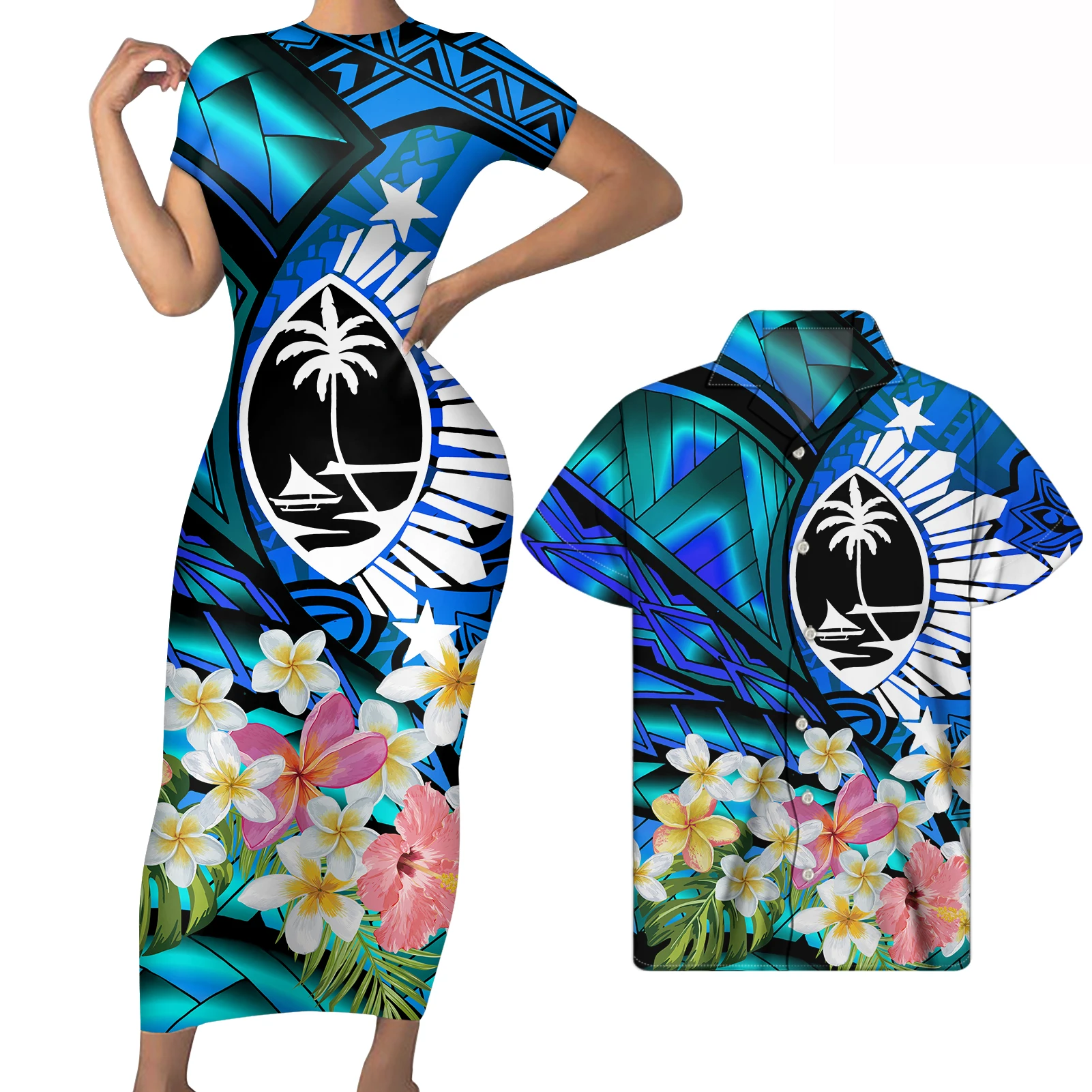 Polynesian Tribal Guam Design Women Bodycon Dresses summer Plus Size Dress match Men shirt couple 2pcs outfits
Polynesian Tribal Guam Design Women Bodycon Dresses summer Plus Size Dress match Men shirt couple 2pcs outfits