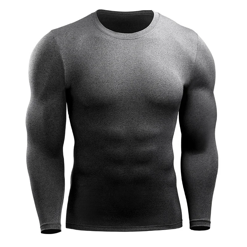 Compression T-shirt Custom Logo Long Sleeve Quick Drying Basketball Running Training Clothes Base Layer Men GYM Shirts
Compression T-shirt Custom Logo Long Sleeve Quick Drying Basketball Running Training Clothes Base Layer Men GYM Shirts