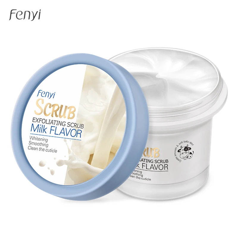 Factory Direct sales milk facial scrub 100g packaging facial scrub pore cleansing skin care products
Factory Direct sales milk facial scrub 100g packaging facial scrub pore cleansing skin care products