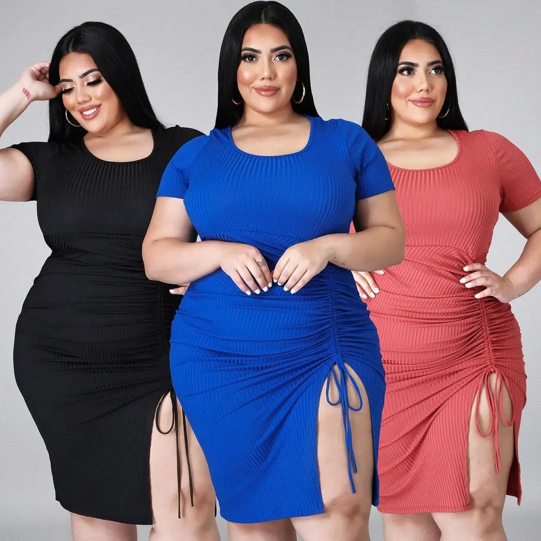 F20122A Latest fashion plus size dress for fat women casual plus size clothing, Black, blue, pink
F20122A Latest fashion plus size dress for fat women casual plus size clothing, Black, blue, pink