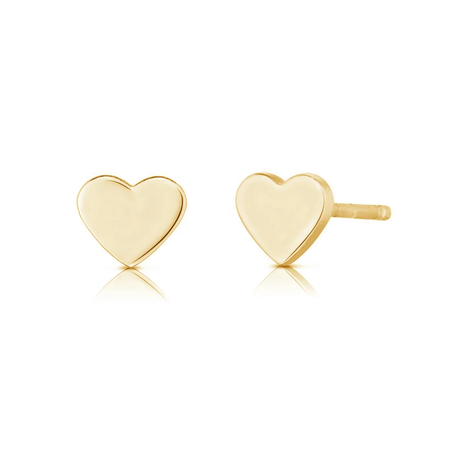 wholesale women jewelry 14k gold plated 925 sterling silver jewelry heart Stud Earrings
wholesale women jewelry 14k gold plated 925 sterling silver jewelry heart Stud Earrings
