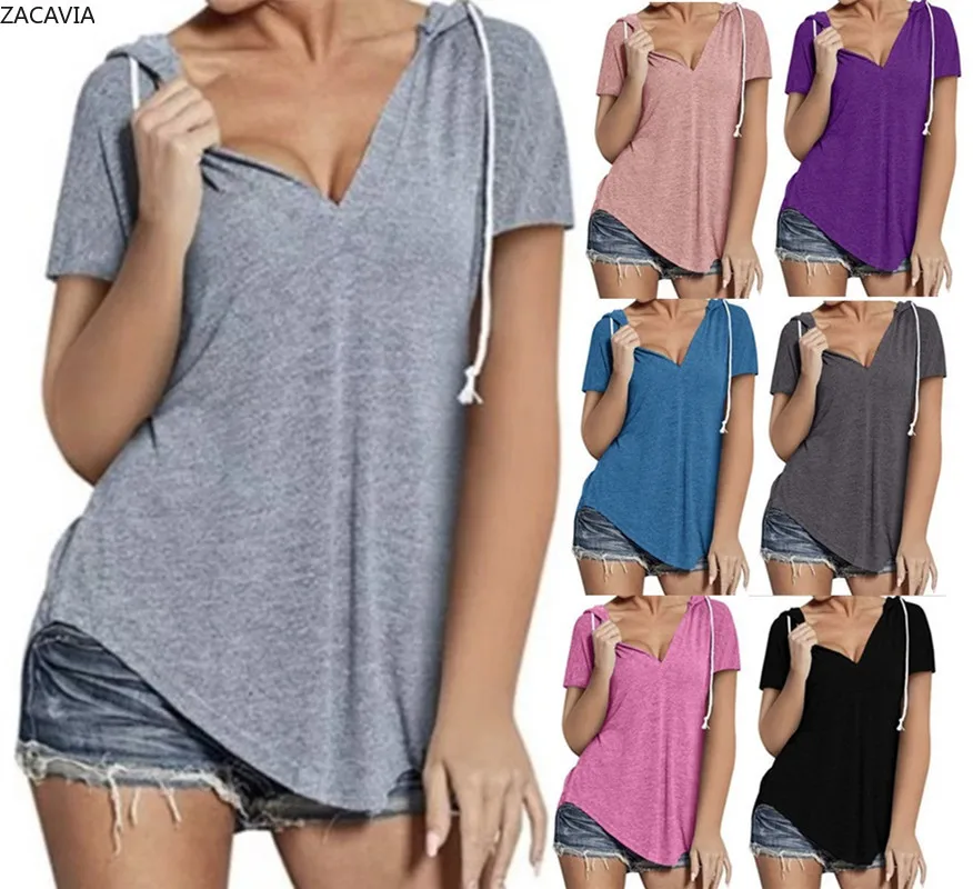 ZACAVIA 2021Plus Size Women T-shirt Spring and Summer New V-neck Sports Shirt Loose Short-sleeved T-shirt, Photo color
ZACAVIA 2021Plus Size Women T-shirt Spring and Summer New V-neck Sports Shirt Loose Short-sleeved T-shirt, Photo color