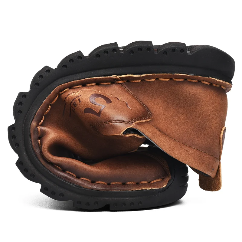 Summer breathable men casual leather shoes leather Martin soft sole outdoor Korean version of the British all-match trendy shoes
Summer breathable men casual leather shoes leather Martin soft sole outdoor Korean version of the British all-match trendy shoes