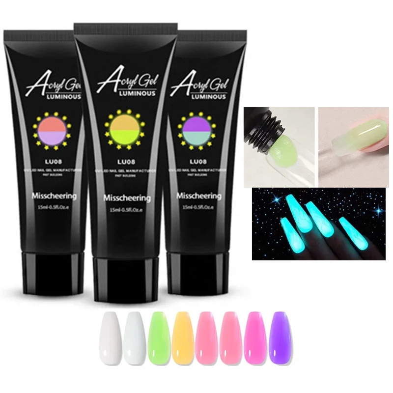 15 ml Nails Art Polish Glue Luminous Designer Extender Painless Paper Holder Crystal Photo therapy Extension Nail Gel, Gradient
15 ml Nails Art Polish Glue Luminous Designer Extender Painless Paper Holder Crystal Photo therapy Extension Nail Gel, Gradient