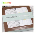 Custom organic muslin swaddle 100% bamboo fabric blanket muslin baby blankets