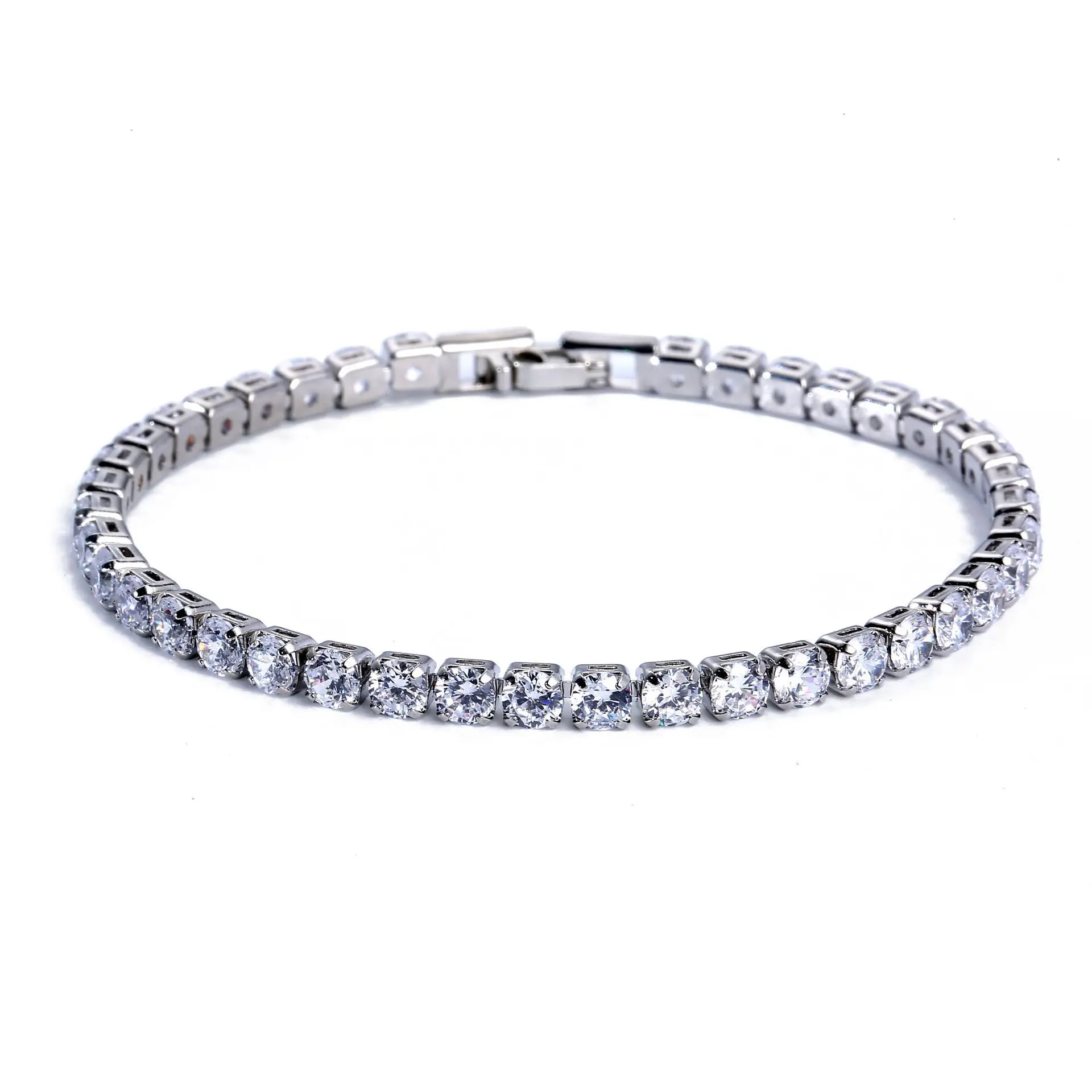 Wholesale men's handmade jewelry hip hop bracelet pure copper zircon color crystal rhinestone tennis chain bracelet
Wholesale men's handmade jewelry hip hop bracelet pure copper zircon color crystal rhinestone tennis chain bracelet