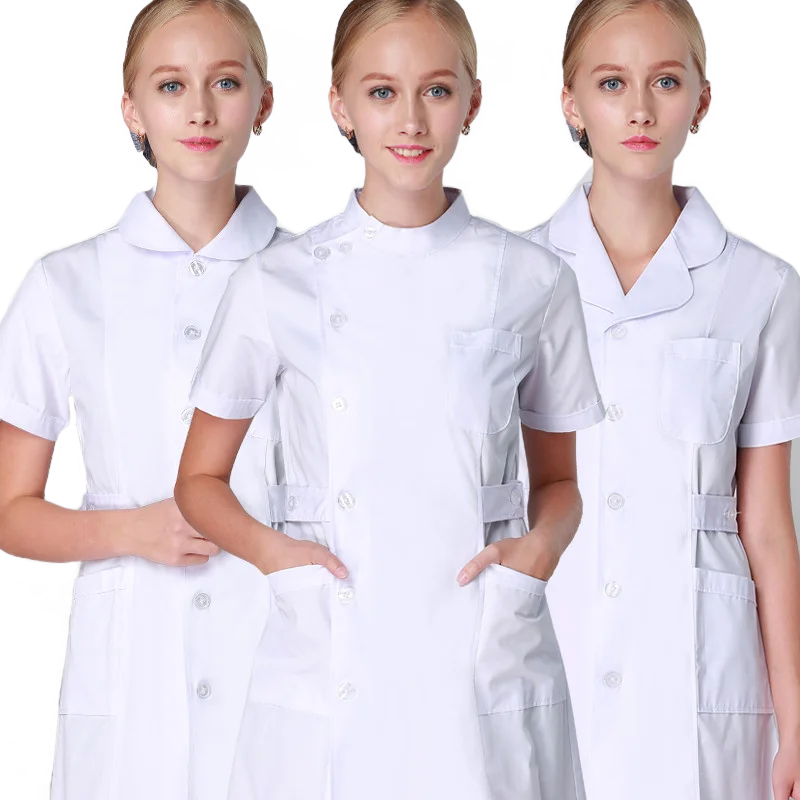 Nurse Uniforms Medical Dress Women Hospital Uniform Pink White Short Long Sleeve Loat Coat For Women, Different colors available
Nurse Uniforms Medical Dress Women Hospital Uniform Pink White Short Long Sleeve Loat Coat For Women, Different colors available