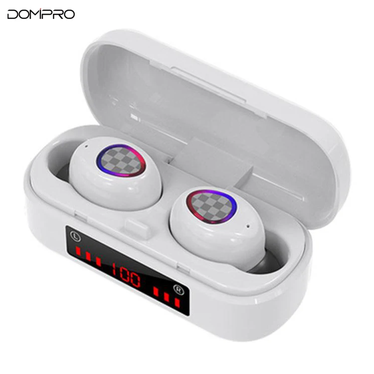 High Quality Factory Cheap Price Wireless Earphone TWS Sport Earbuds Earphone with Charging Case LED Display
High Quality Factory Cheap Price Wireless Earphone TWS Sport Earbuds Earphone with Charging Case LED Display