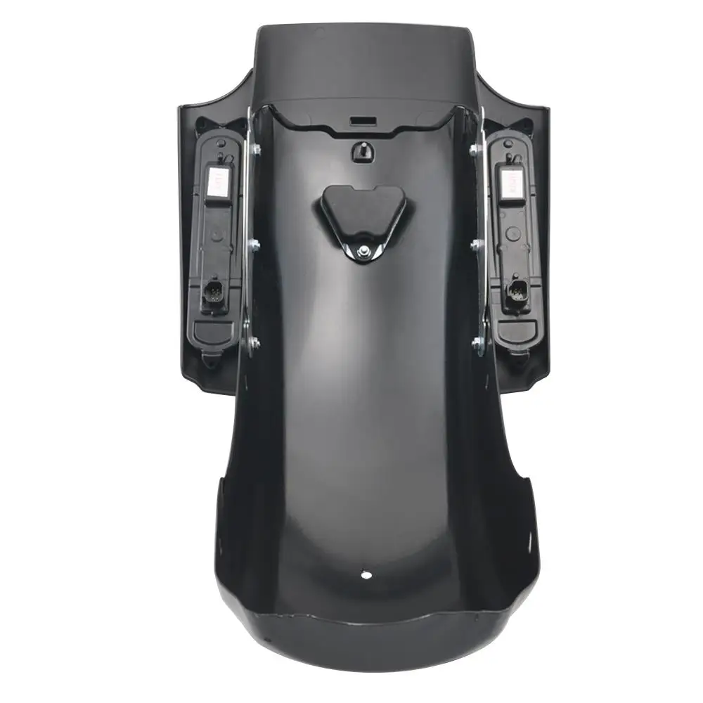 Motorcycle Black Rear Fender System LED Tail Light Fit For 2014-2019 Harley Touring FLTRX FLHX FLTRX FLHTCU Ultra Limited