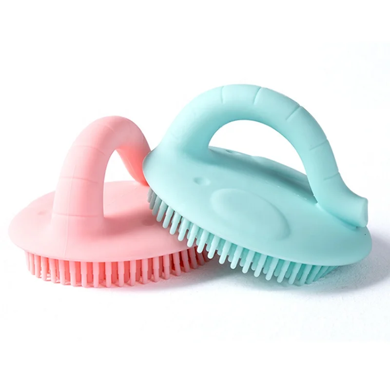 Extra Soft All-Silicone Kid Shower Body Brush Elephant Shampoo Silicone Baby Bath Brush, Pink/green
Extra Soft All-Silicone Kid Shower Body Brush Elephant Shampoo Silicone Baby Bath Brush, Pink/green