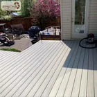 Safety High Strength anti-slip composite wood decking eco-friendly terrace wpc flooring