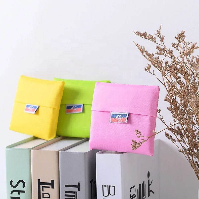 Promotional custom logo small pouch foldable shopping bag eco-friendly, 15 colors or customized colors
Promotional custom logo small pouch foldable shopping bag eco-friendly, 15 colors or customized colors