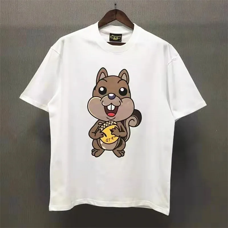 Squirrel Short Sleeve T-shirt Justin Bieber High Street Cartoon T-shirt Pure Cotton Half Sleeve Women's Cute T-shirt
Squirrel Short Sleeve T-shirt Justin Bieber High Street Cartoon T-shirt Pure Cotton Half Sleeve Women's Cute T-shirt