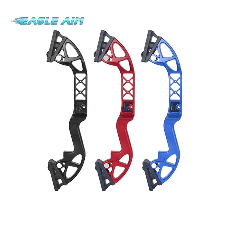 Metal Aluminum Alloy Bow Handle Riser Straight Bow DIY Recurve Bow for Hunting Archery, Black, blue, red
Metal Aluminum Alloy Bow Handle Riser Straight Bow DIY Recurve Bow for Hunting Archery, Black, blue, red