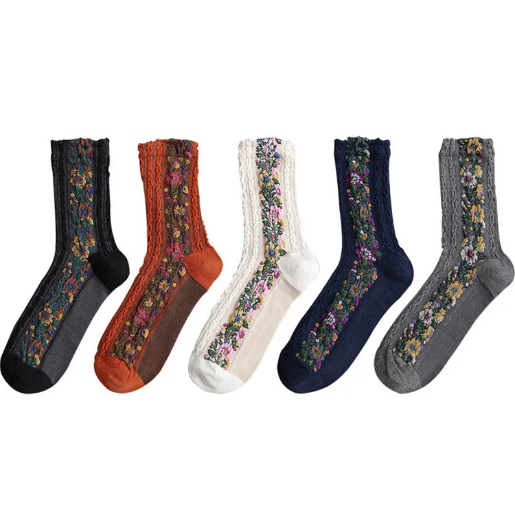 WIIPU 2020 new fashion cotton socks ladies' warm autumn and winter socks cute retro twist pattern socks
WIIPU 2020 new fashion cotton socks ladies' warm autumn and winter socks cute retro twist pattern socks