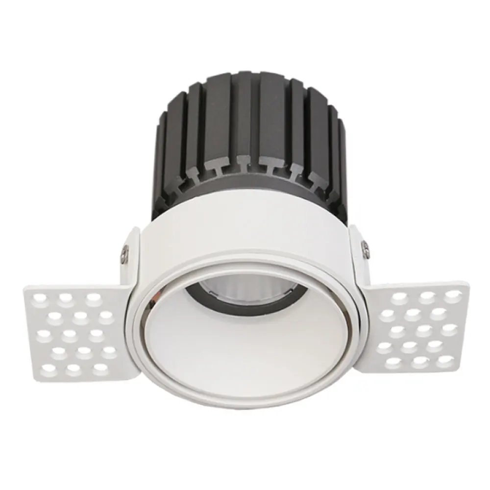 7W 12W 15W borderless LED downlight embedded ceiling light is suitable for jewelry hotel interior auxiliary lighting