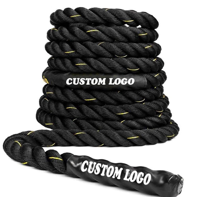 Sleeved Battle Ropes 15m For Sale Fitness Rope 100% Poly Dacron/pp/pe 1.5''(38mm) 50' (15m)
Sleeved Battle Ropes 15m For Sale Fitness Rope 100% Poly Dacron/pp/pe 1.5''(38mm) 50' (15m)
