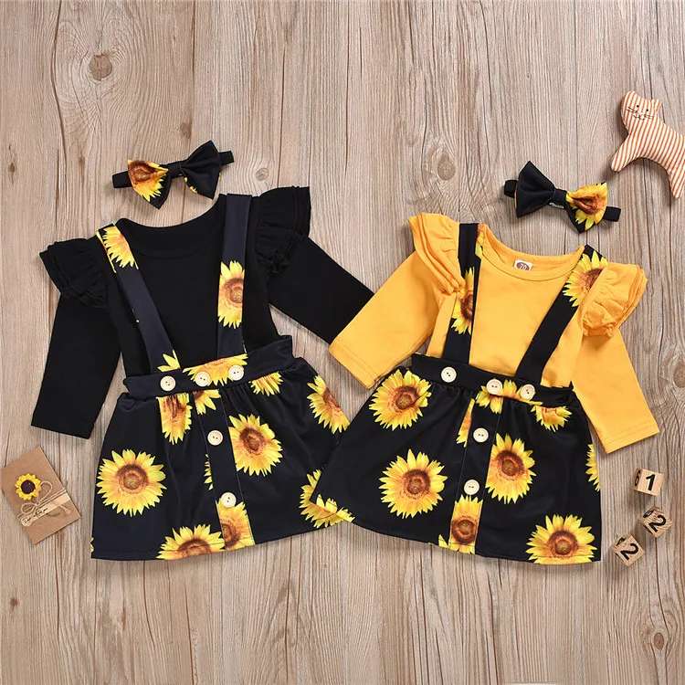 2020 spring fall little girls clothing cotton long sleeve romper + flower skirt + hairband newborn baby girls clothes
2020 spring fall little girls clothing cotton long sleeve romper + flower skirt + hairband newborn baby girls clothes
