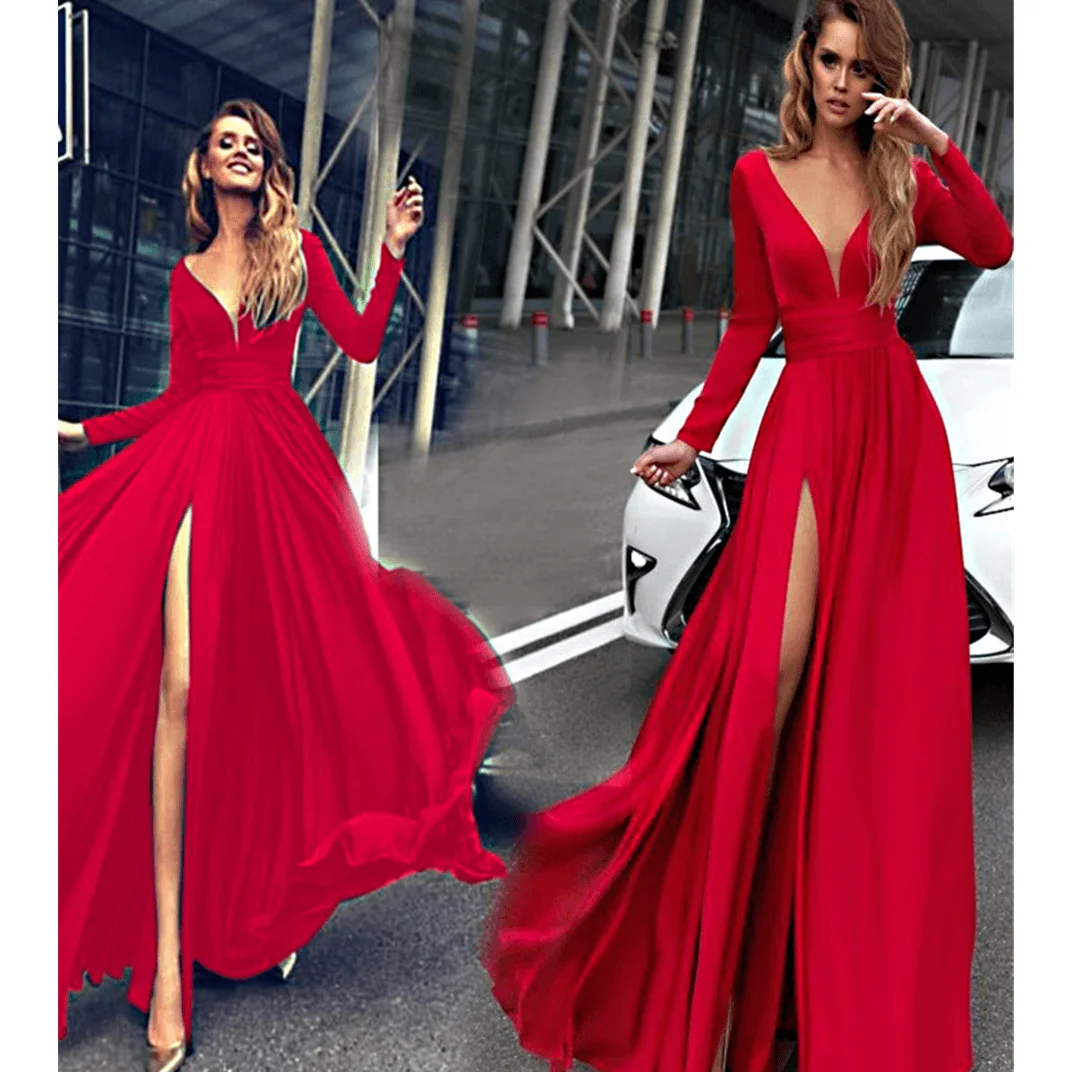 Fashion Custom Lady Chiffon Ruffle Maxi Dress Vestidos Women Elegant Summer Casual Dresses 
Fashion Custom Lady Chiffon Ruffle Maxi Dress Vestidos Women Elegant Summer Casual Dresses