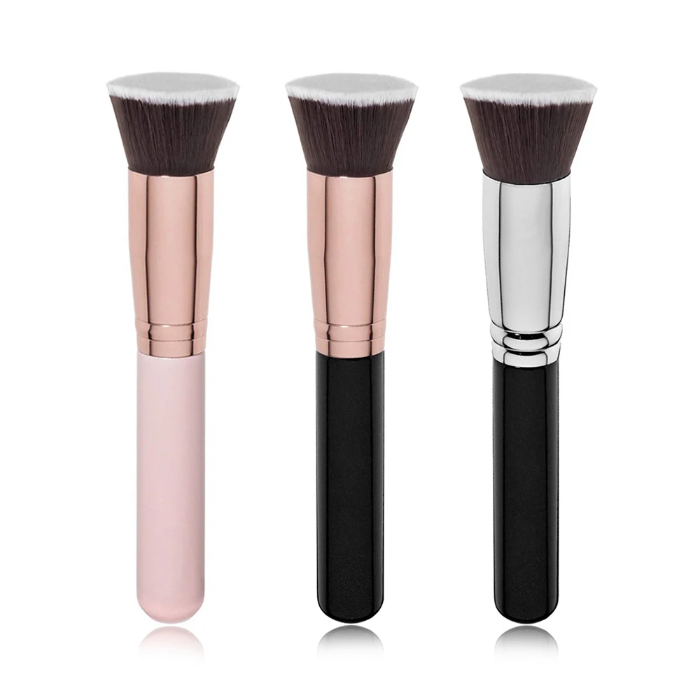 Bueart Luxury makeup brush Flat Top Foundation Brush contour brush for Liquid Cream Powder Pro Quality Synthetic Dense Bristles, Pink
Bueart Luxury makeup brush Flat Top Foundation Brush contour brush for Liquid Cream Powder Pro Quality Synthetic Dense Bristles, Pink