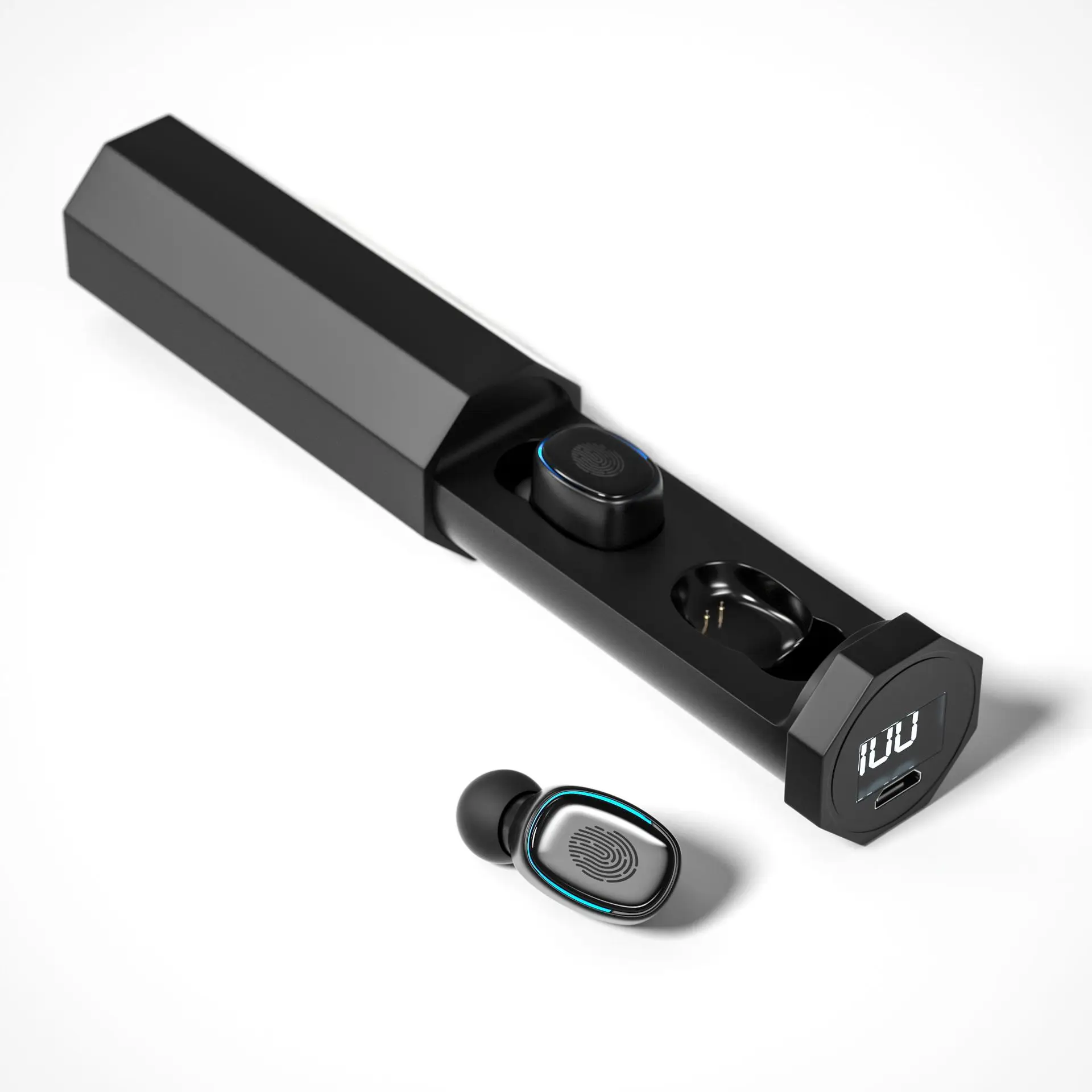 Mic Deep Bass Ear Buds Noise Reduction 5.0 HD Digital Display Private Mode Bar Built-in Mic IPX4 Waterproof Wireless Headset
Mic Deep Bass Ear Buds Noise Reduction 5.0 HD Digital Display Private Mode Bar Built-in Mic IPX4 Waterproof Wireless Headset