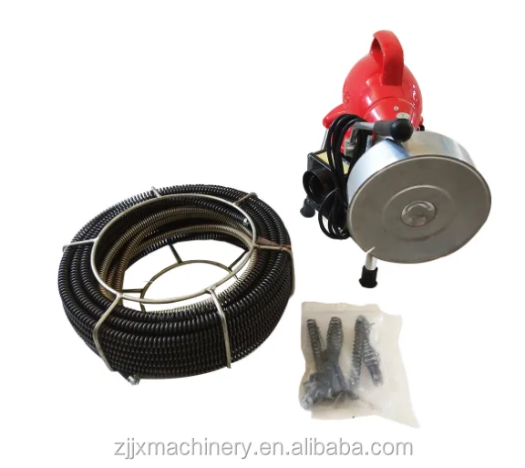 Electric Snake Pipe Drain Cleaning Machine Clogged Plumbing Tools For Sale sewer cleaning machine, Red
Electric Snake Pipe Drain Cleaning Machine Clogged Plumbing Tools For Sale sewer cleaning machine, Red