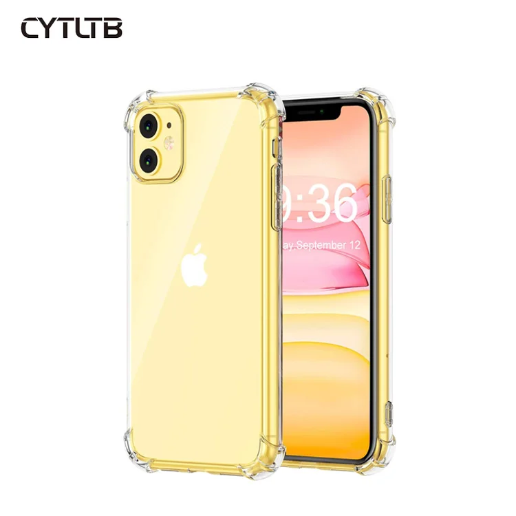 CYTLTB High Clear Cover For iPhone 11 Case phone , Clear Tpu Anti fall Clear Case For iPhone 11 Case Cover, Transparent
CYTLTB High Clear Cover For iPhone 11 Case phone , Clear Tpu Anti fall Clear Case For iPhone 11 Case Cover, Transparent