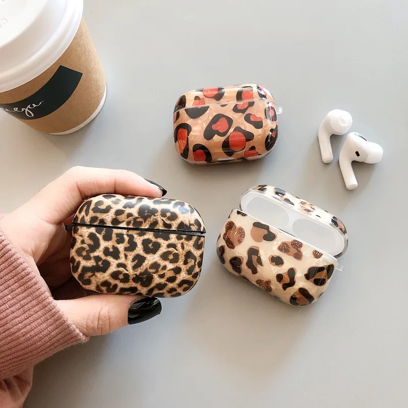 Boorui 2021 leopard earphone shell for airpods 1 2 case cover for airpods pro case, 3 color
Boorui 2021 leopard earphone shell for airpods 1 2 case cover for airpods pro case, 3 color