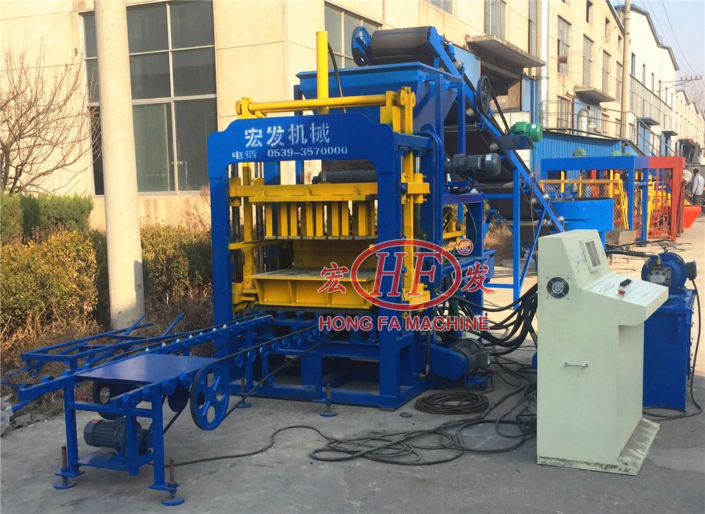  Machine to make concrete grass pavers HFB580S automatic  hollow block machine manufacturer hydraulic press paver making machine,QT4-18 QT4-15S HFB580S Automatic Concrete Block Molding Machine /Brick Making Machinery for Hollow curbstone paver solid blocks .jpg