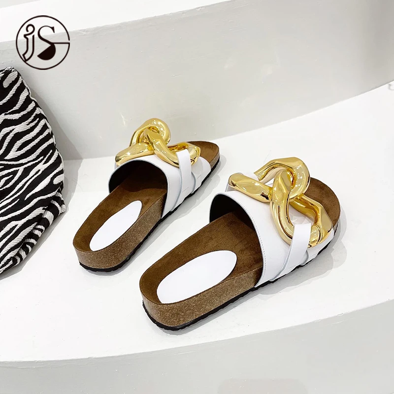 Metal LOGO fashion women slippers Summer wear retro women slippers Chain thick soles open toe slippers ladies sandals, Picture
Metal LOGO fashion women slippers Summer wear retro women slippers Chain thick soles open toe slippers ladies sandals, Picture